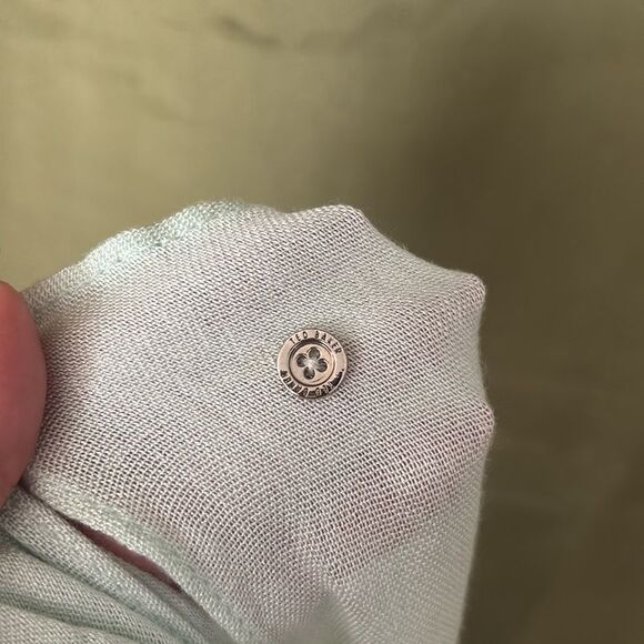 Ted Baker viscose/silk Floral Multicolor Shawl Wrap, 72x27 inches - Picture 9 of 10